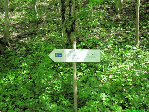 Wegweiser für Jakobs-Pilger