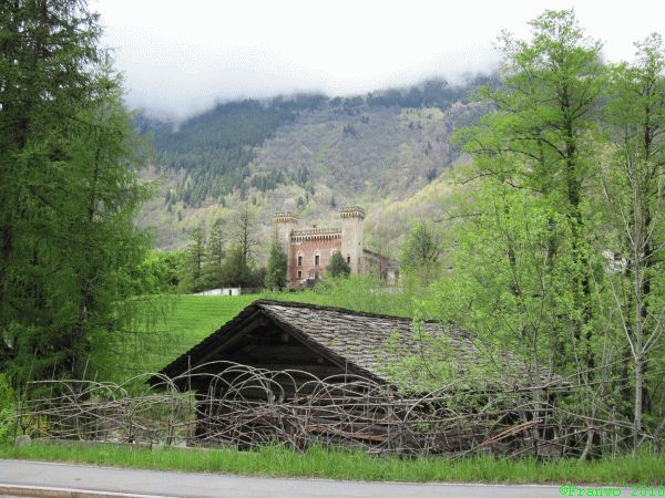 Castell von Coltura, Palazzo Castelmur