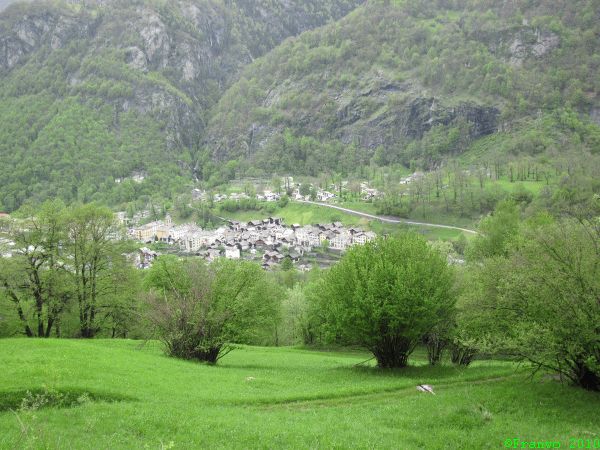 Castasegna im Tal