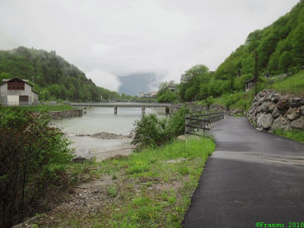 neuer Rad- und Wanderweg nach Villa