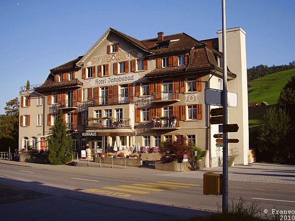 Start am Hotel Jakobsbad