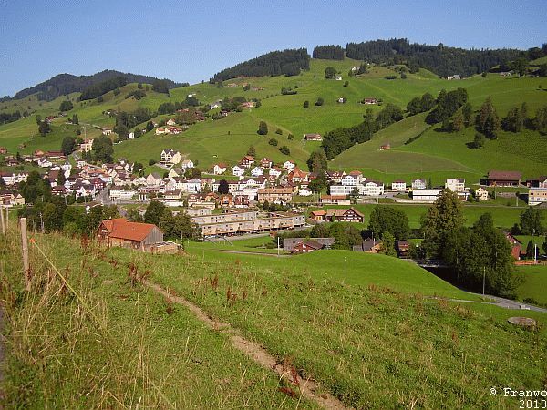 Blick auf Urnäsch