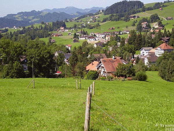 Schönengrund, Der Kanton St.Gallen beginnt danach