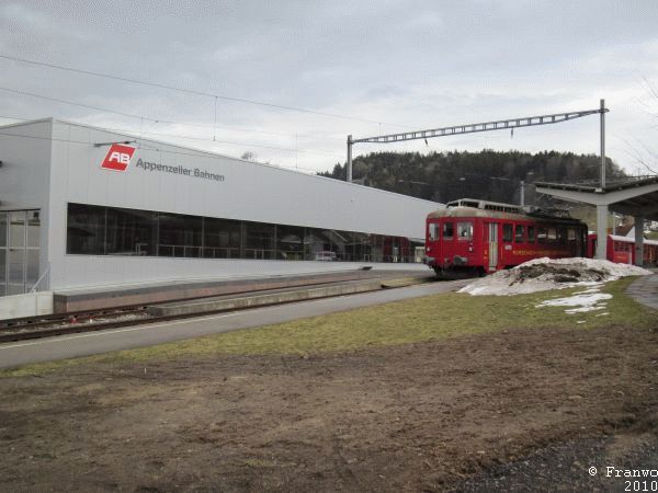 Die Zahnradbahn von Rorschach nach Heiden
