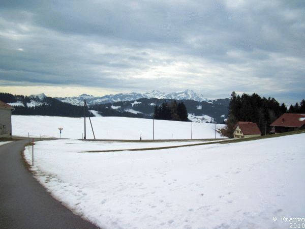 Das Appenzell und der Säntis