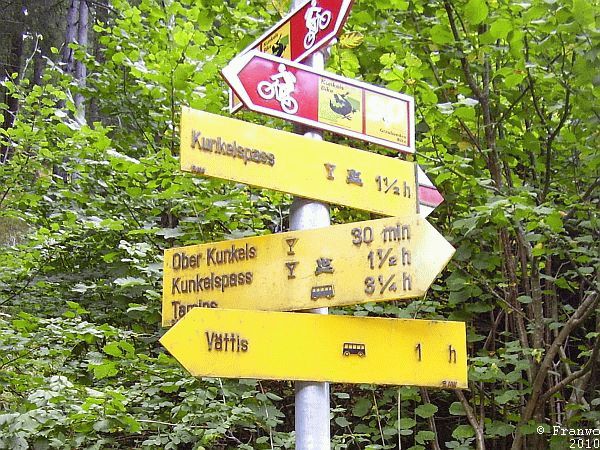 An der Kantonsgrenze St.Gallen-Graubünden