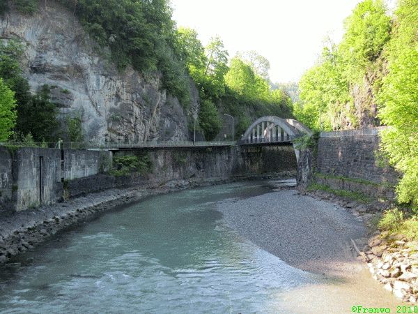 Illdurchbruch in Feldkirch