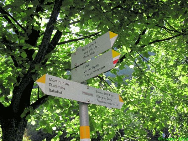 Der Walgauweg beginnt