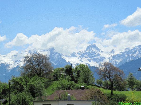 Die Zimba im Rätikon