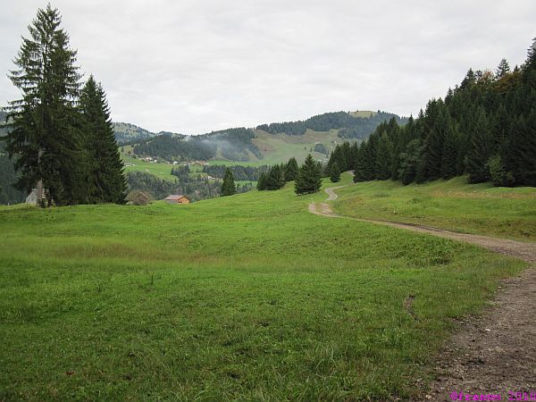 Unterberg mit Sicht auf Sibratsgfäll