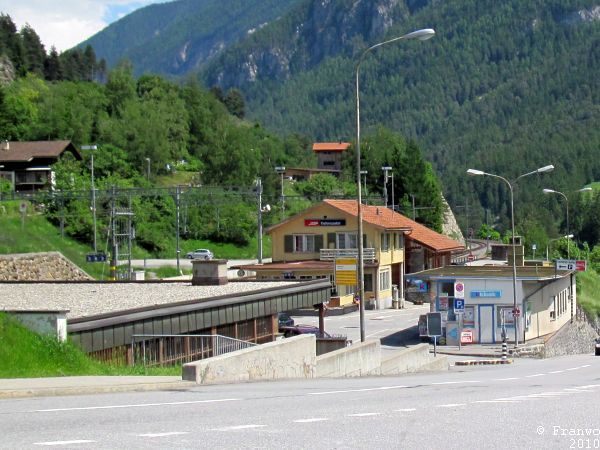 Bahnhof in Tiefencastel