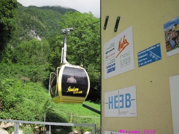 Talstation, mit der Kleinen gehts hinauf