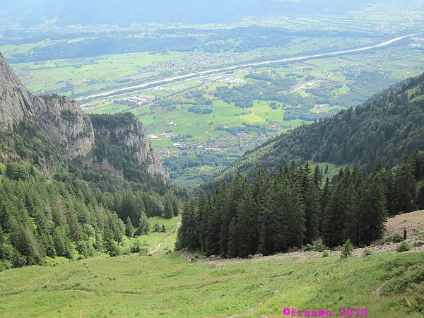 Rheintal mit Sennwald