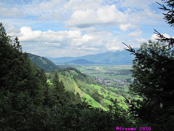 Rheintal Richtung Dornbirn/Bregenz
