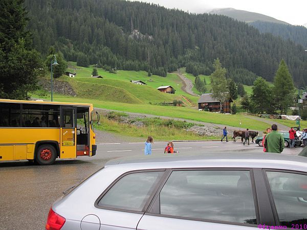 Start an der Schafkopfbahn in Gargellen