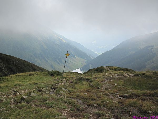 erster Blick in die Schweiz nach Klosters