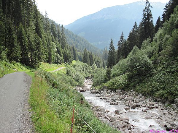 Weg nach Klosters