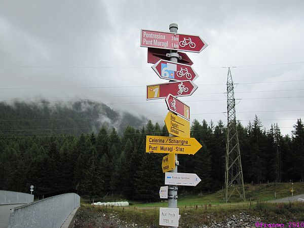 Wir verlassen das Engadin ins Val Bernina
