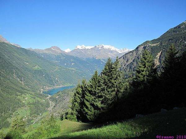 Bernina und Lago di Poschiavo