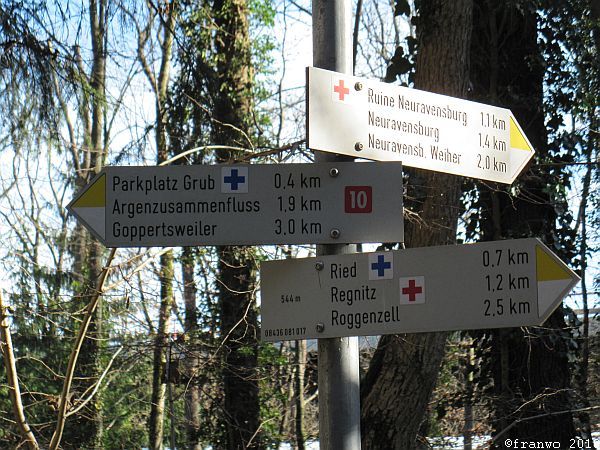 Der Blaukreuzweg nach Lindau ist erreicht